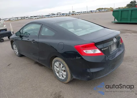 2012 Honda Civic Lx из США, поврежденный, VIN 2HGFG3B50CH562630